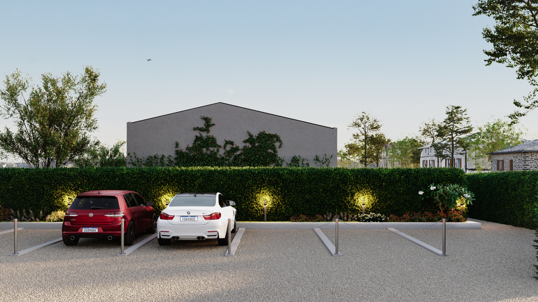 Area parcheggio residenziale